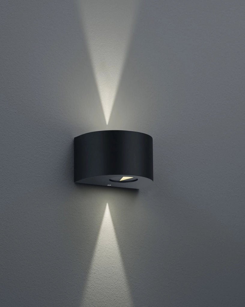 Applique esterna ROSARIO nera LED 2W 3000K IP44 RL