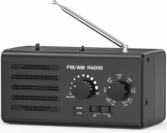 Radio FM/AM Portatile con Ricezione Potente e Qualità di Suono Chiara