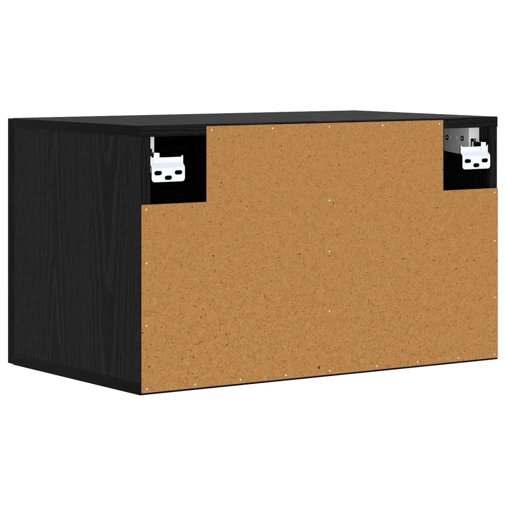 Armadietto a muro Rovere nero 60 x 36,5 x 35 cm 8009803