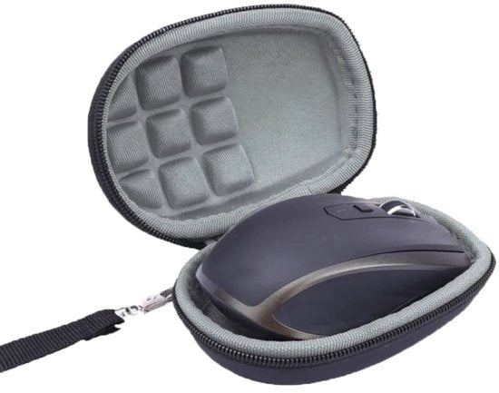 Protezione per mouse portatile - Impermeabile - Protezione per valigetta - Schiuma morbida - MX Anywhere 2S - Protezione contro graffi - Forma compatta - Codice prodotto: 940-005053