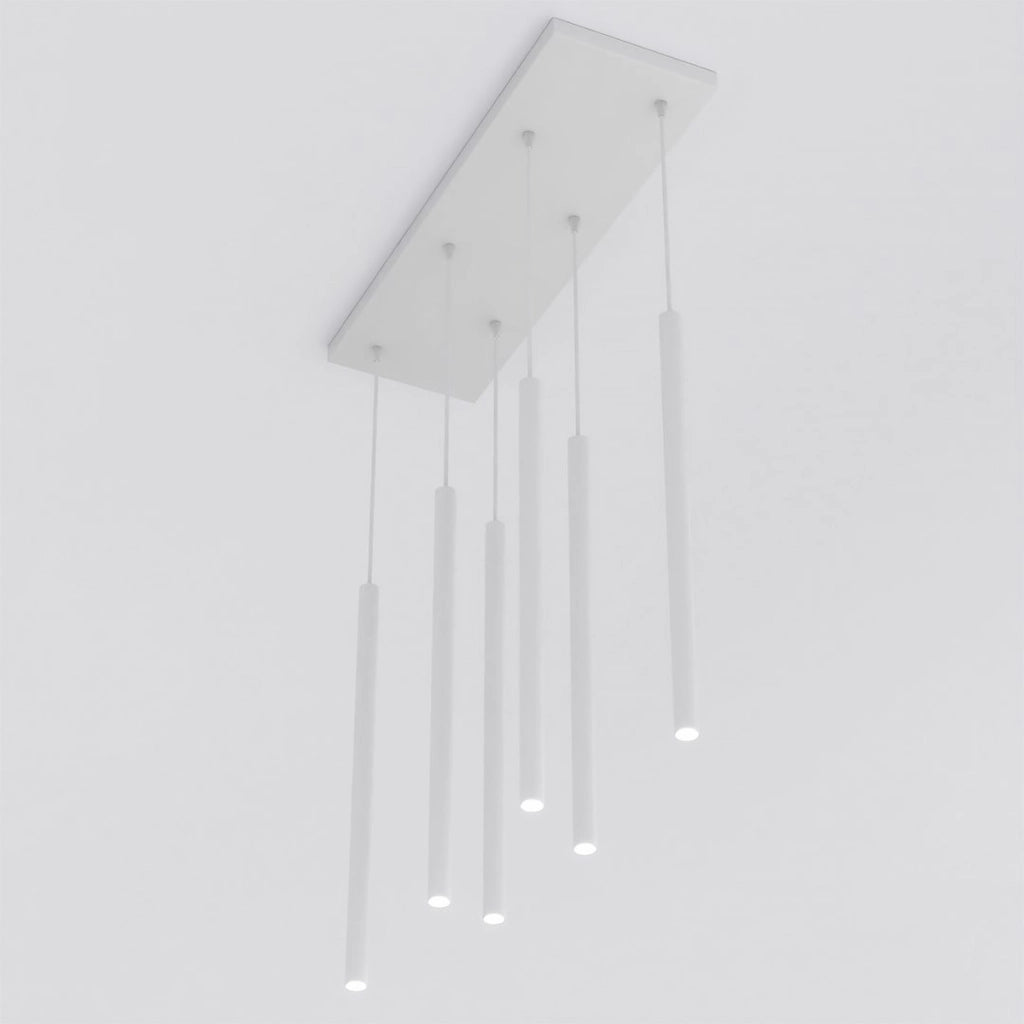 Lampada a sospensione SELTER in acciaio grigio