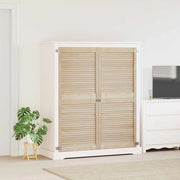 vidaXL Porte per Armadi Altro 2 pcs Marrone 140.5 x 59.5 x 2.1 cm