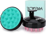 Borsetto per capelli - Massaggio capigetto doccia spazzola per capelli - Exfoliante per capelli con spighe di silicone flessibili per la cura della pelle e la promozione della crescita capillare