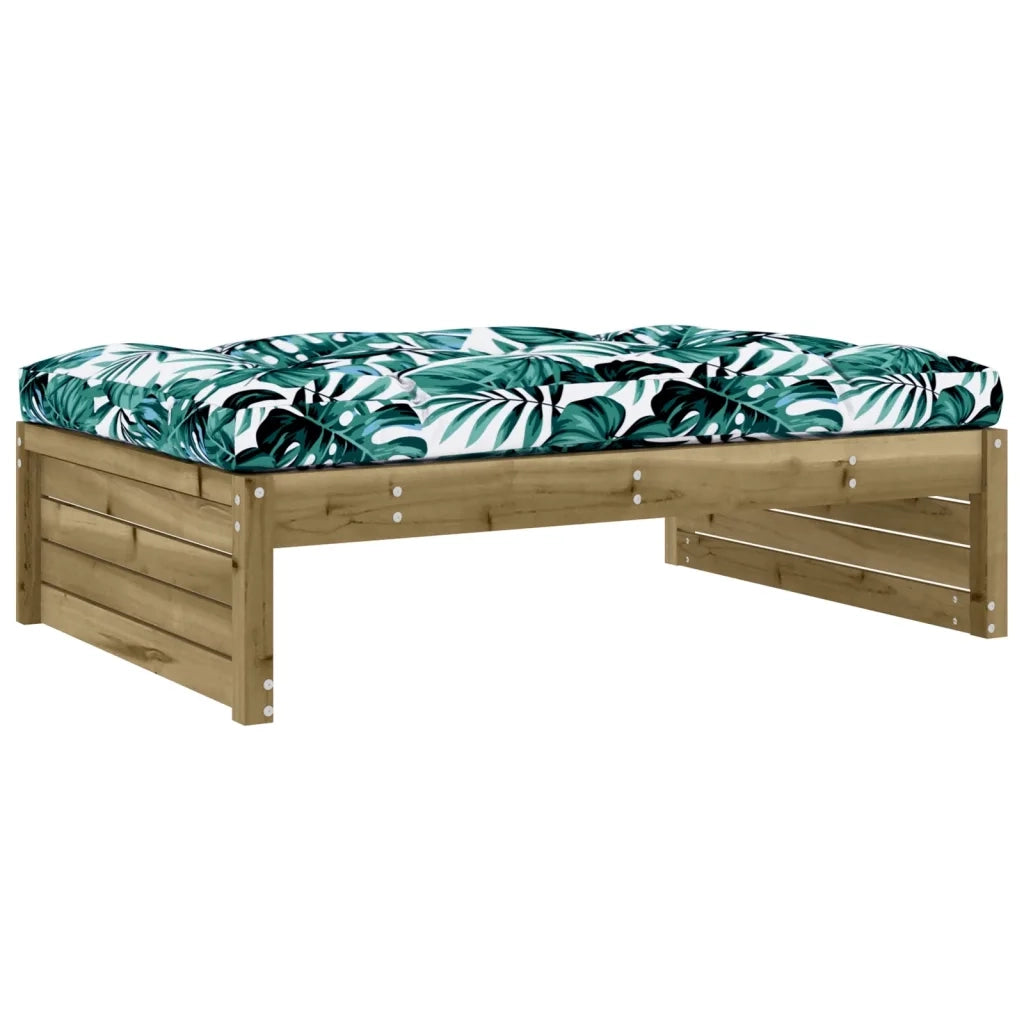 Set Divani da Giardino 4pz con Cuscini Legno Impregnato di Pino 3186143