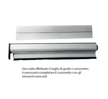 Zanzariera a rullo per finestra scorrevole verticale 100x170cm marrone