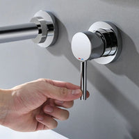 Rubinetto Da Incasso Rea Lungo Long Chrom + Box