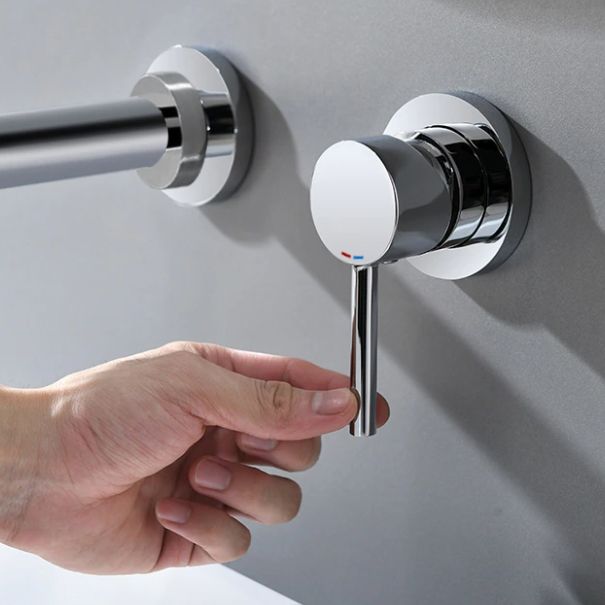 Rubinetto Da Incasso Rea Lungo Long Chrom + Box