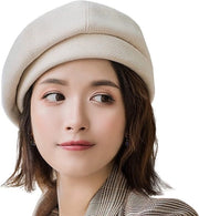Cappello da donna - elegante cappello retro - cappello elegante e leggero per il caldo - cappello inglese in stile - adatto per primavera, autunno e inverno - Bianco