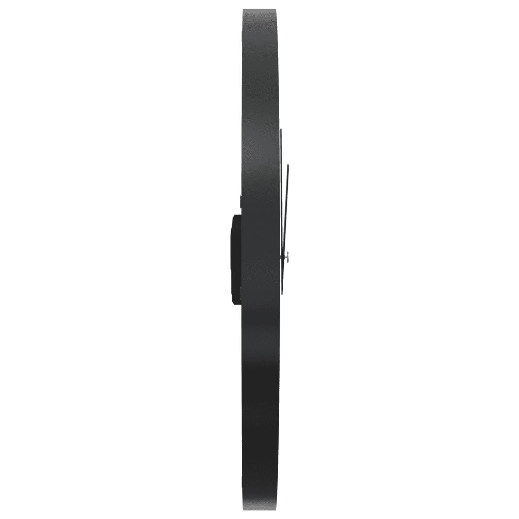 Orologio a Parete Marrone Ã˜35 cm in Ferro e Legno di Ulivo