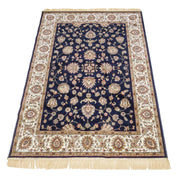 Tappeto RUBINE 492 Ziegler BLU cm.160x230 disegno classico persiano stile orientale tradizionale. Tappeto salotto, soggiorno, camera da letto, ingresso, corridoio.