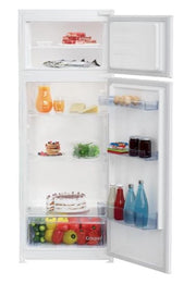 Beko bdsa250k4sn: frigorifero da incasso doppia porta, statico, h 145 cm - 8690842620461