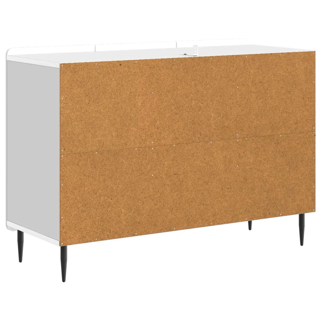 Credenza Bianco 89 x 34,5 x 62 cm Legno ingegnerizzato 894425