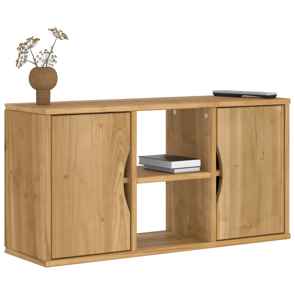 Mobile TV | Armadietto TV | Mobile Porta TV ODDA 79x24x40 cm in Legno Massello di Pino