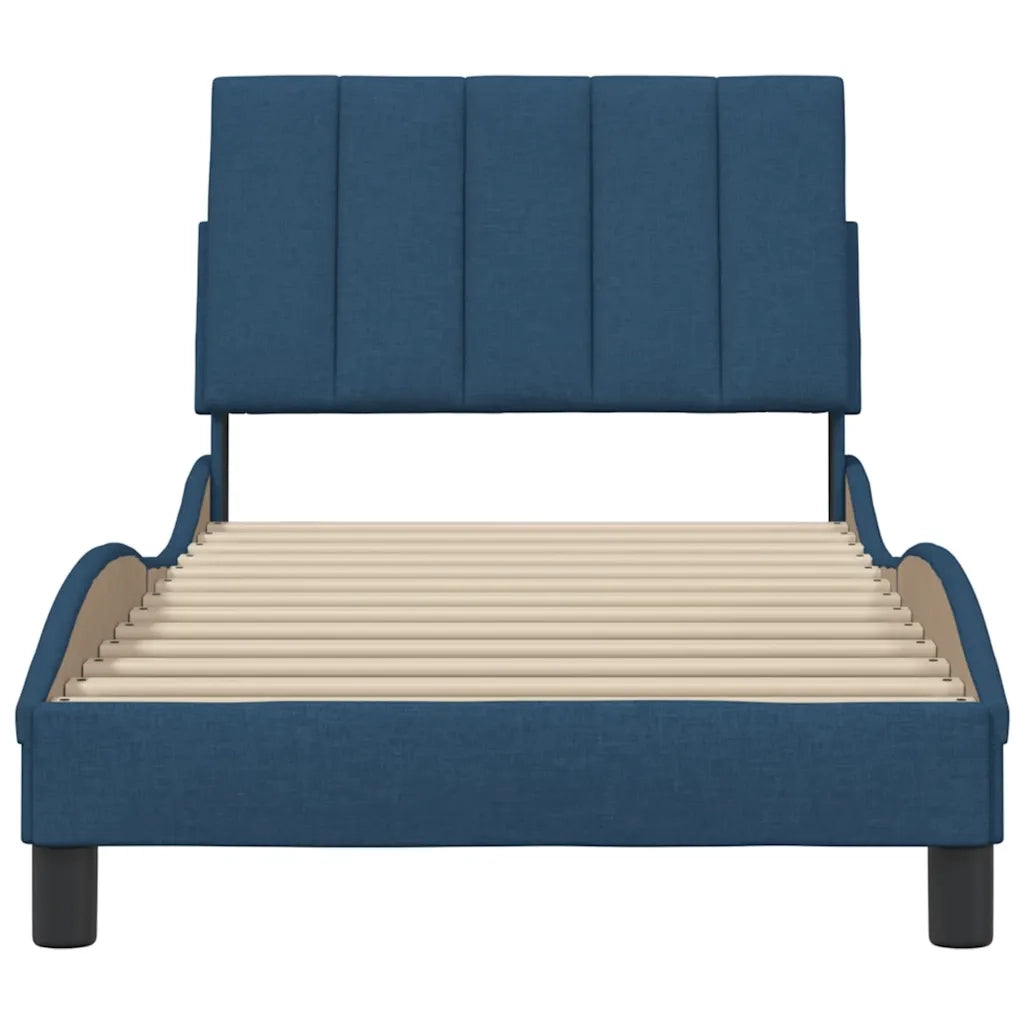 Giroletto senza Materasso Hanko Blu 80x200 cm in Tessuto 3310355