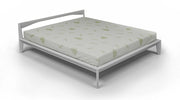 Coprimaterasso Singolo in Poliestere Aloe Vera Bianco