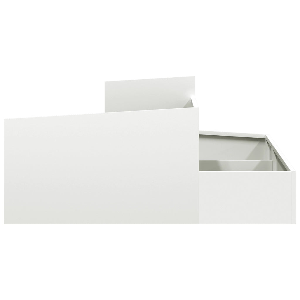 Vasi & Vasi Bianco Plastica Medio Intarsi Decorativi