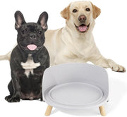 Tazza per cibo per cani elevata - Antiscivolo e impermeabile all'acqua - Adatta per cani grandi