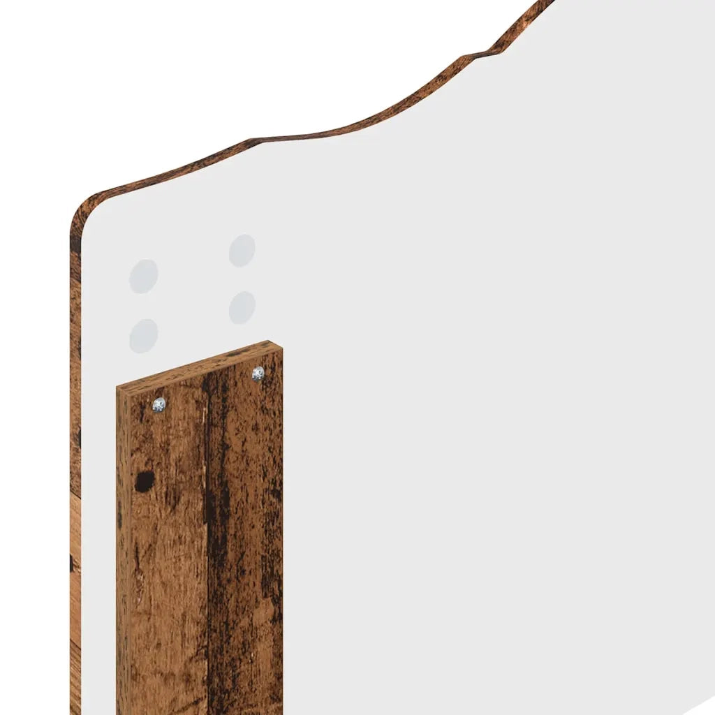 Testiera-Testata-Testiera Decorativa Legno vecchio 80 cm Legno multistrato 285527