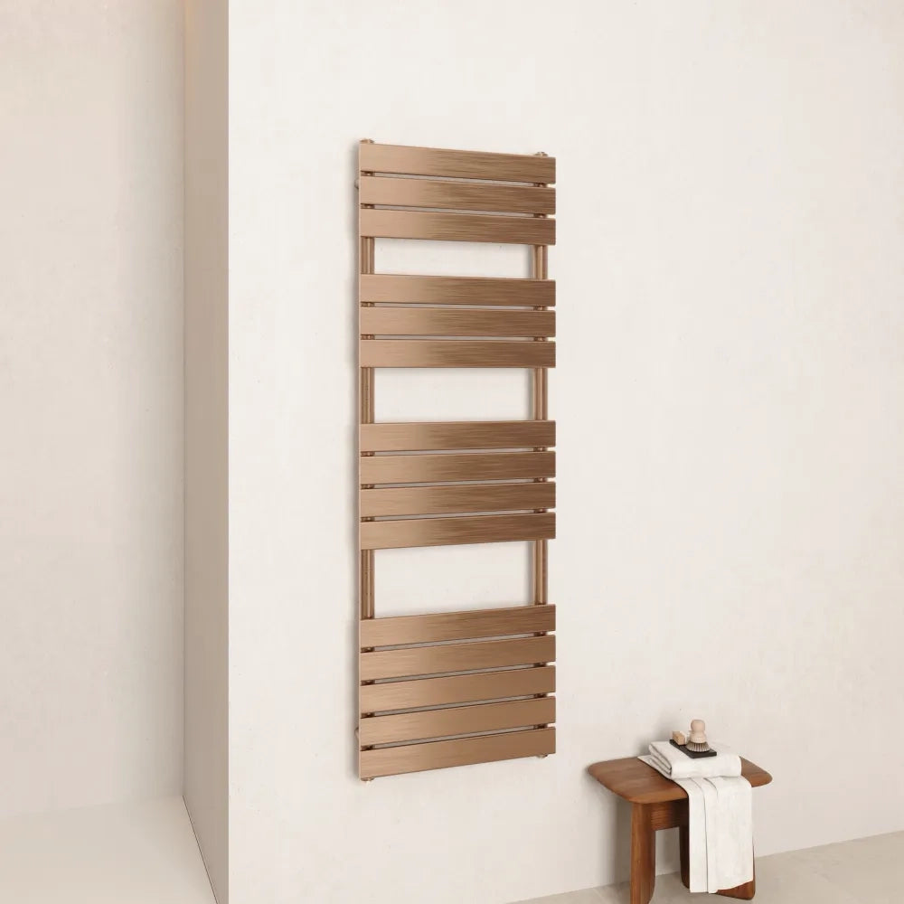 Termoarredo idraulico 1500x500 oro rosa interasse 450 | Andromeda