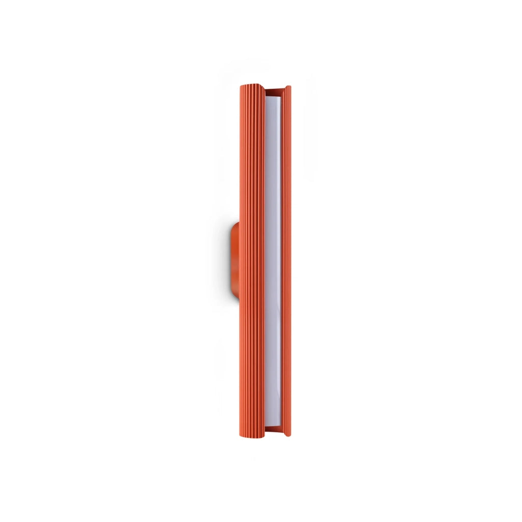 Applique Dorica 1 Luce Led Integrato Arancione