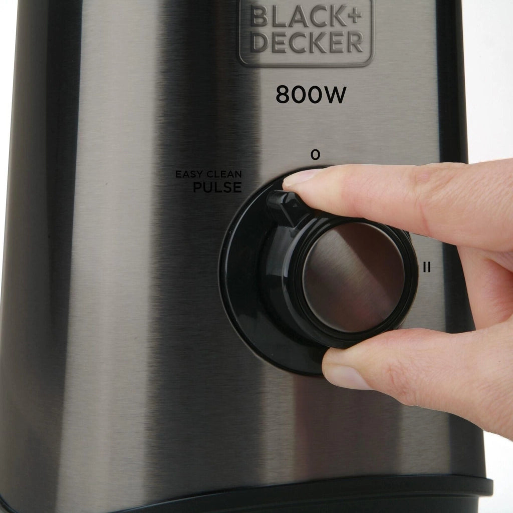 Black & Decker BXJB800E Frullatore da tavolo 800 W Nero, Trasparente