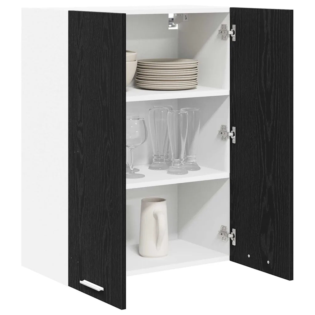 Armadio pensile Rovere Nero 60 x 31 x 80 cm Legno multistrato 884275