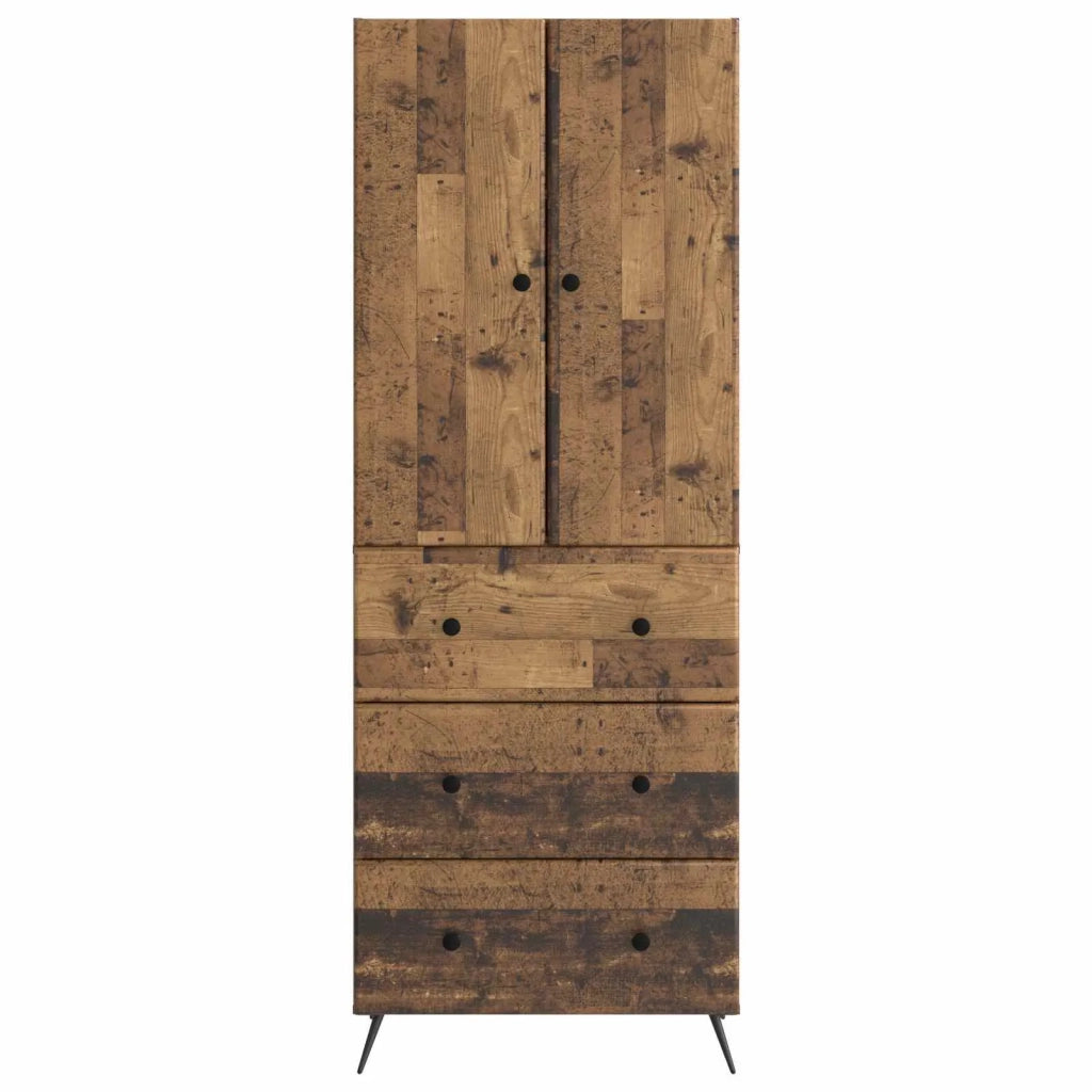 Set di armadi 2 pcs Legno antico 66 x 34,5 x 90 cm 3416887