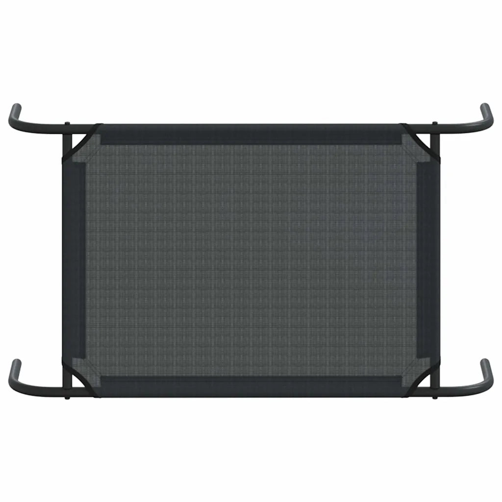 Cuccia per Cani Rialzata Nera S in Textilene cod mxl 42674
