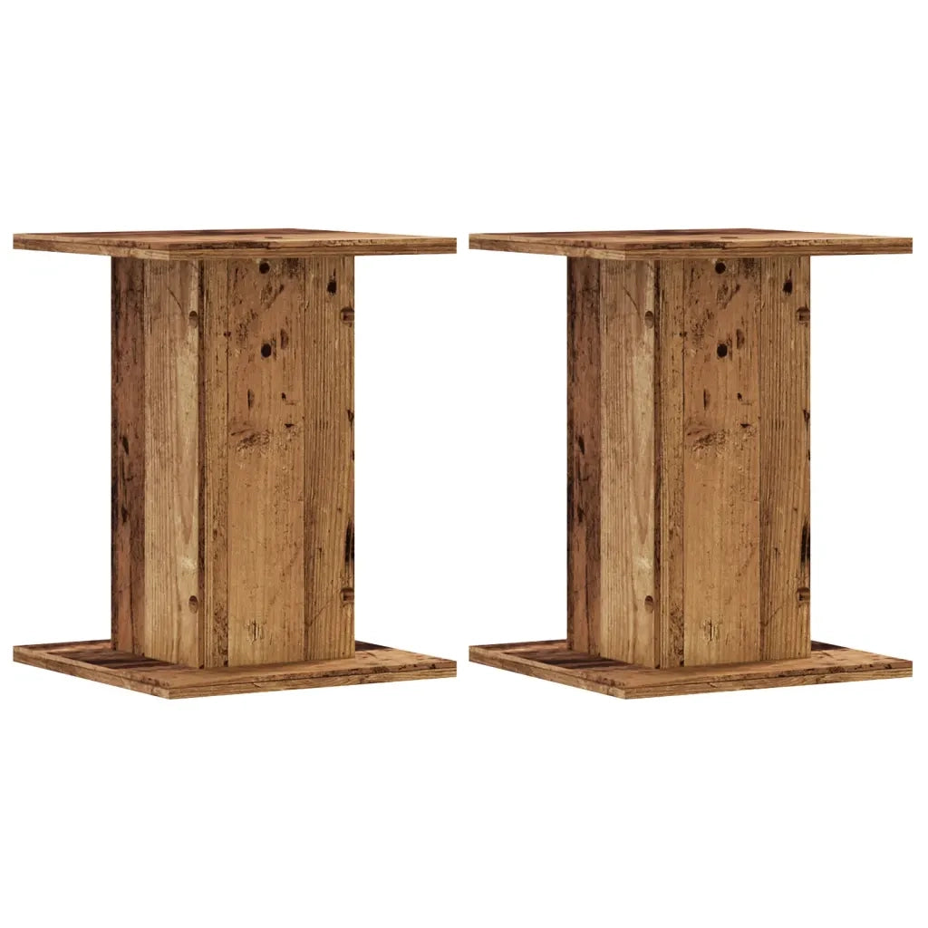 Supporti Altoparlanti 2 pz Legno 30x30x40 cm Legno Multistrato 852652