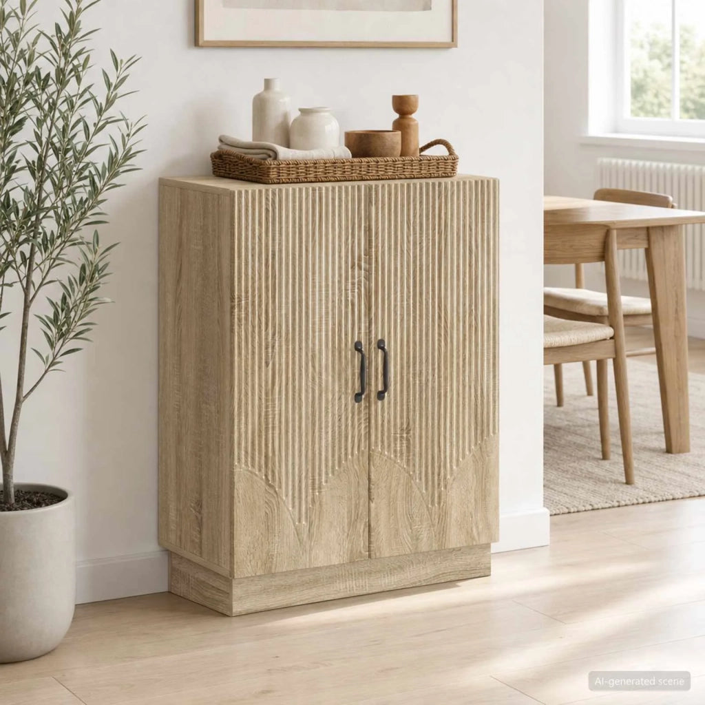 Credenza Rovere Sonoma 66 x 34,5 x 87 cm Legno ingegnerizzato 895277