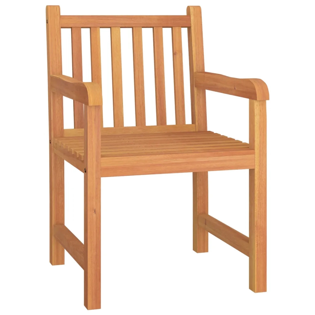 Set da Pranzo per Giardino 5 pz in Legno Massello di Teak 3157147