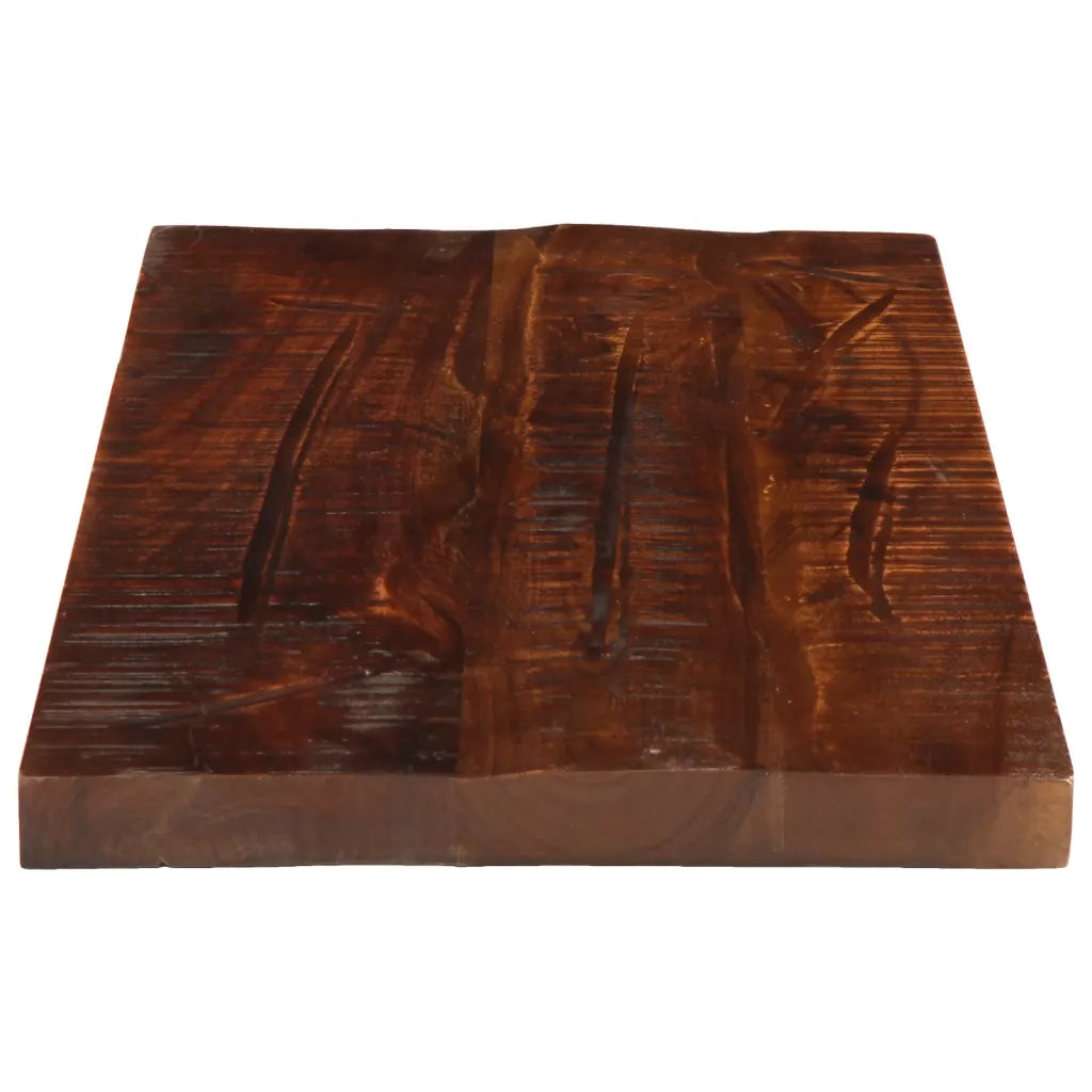 Piano Tavolo 50x20x2,5 cm Rettangolare in Massello di Recupero 371150