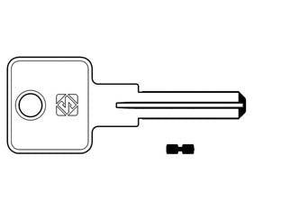 CHIAVI PUNZONATE PER CILINDRI LOK 2000 5+5 SPINE LOK2- - LOK2 - 5 pezzi SILCA