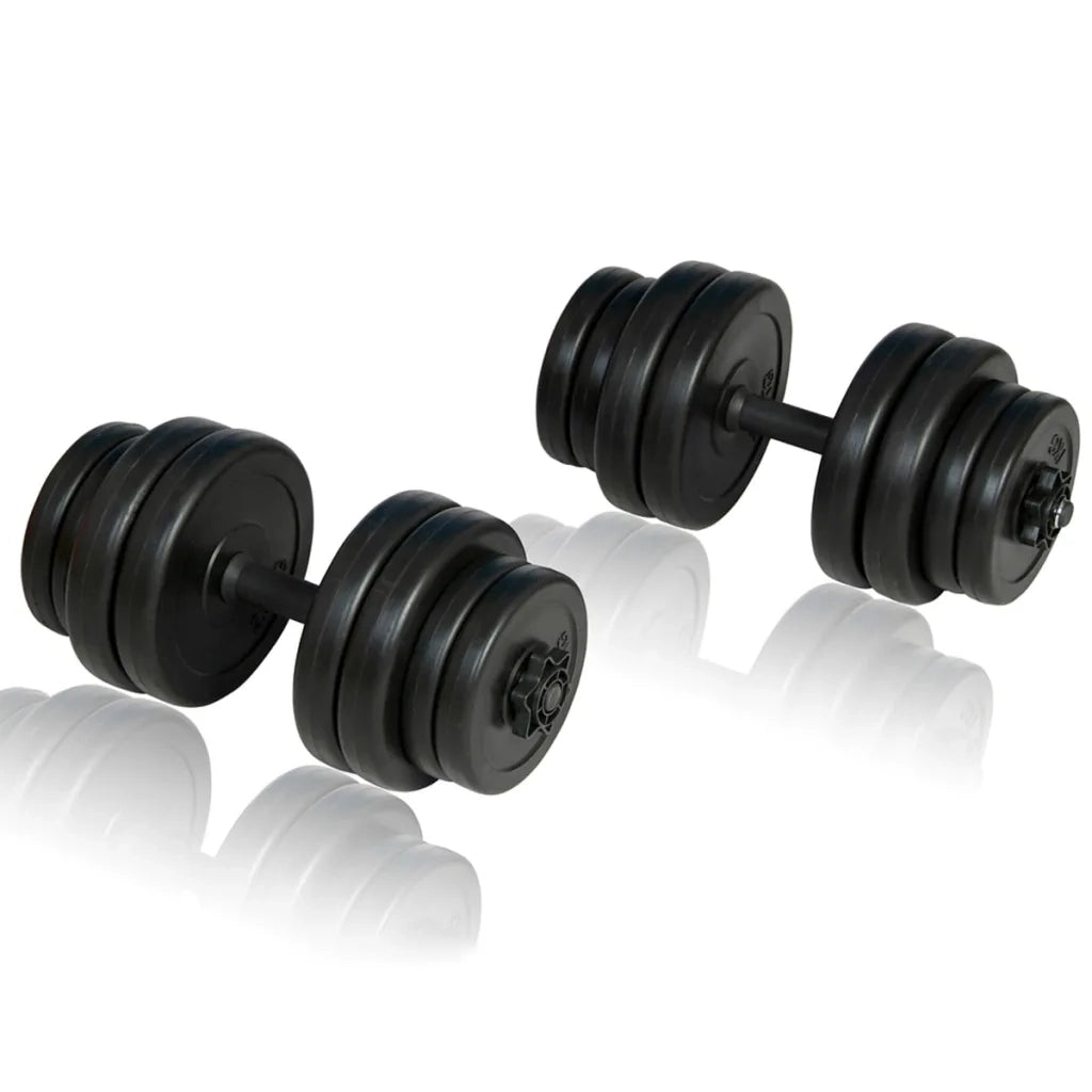 Set Palestra Casa Panca Pesi Pieghevole Bilanciere Manubri 270166