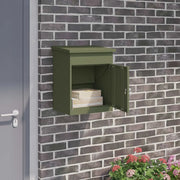 Cassetta per pacchi Oliver verde 47.5 x 38 x 59 cm Acciaio 874943