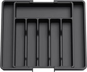 Organizzatore di carrello - Scatole di plastica - 57 x 38 x 5 cm - Nero