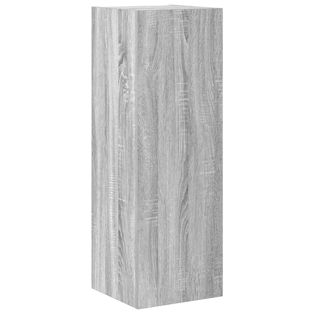 Set di Mobili Porta TV 4 pz Grigio Sonoma in Legno Multistrato cod mxl 20259