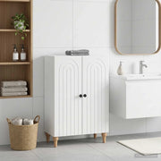 Mobiletto da Bagno ALKMAAR Bianco 59,5 x 31 x 80 cm 896175