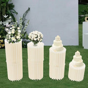 Stand per fioriera cilindrica 7 posizioni, 30x40cm 30x30cm, fioriera cartonata