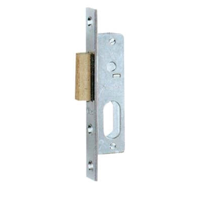 SERRATURA MONTANTE INFILARE 7601 ISEO  B.Q CROMO F.MM 16 C.OVALE M1 E.MM 15