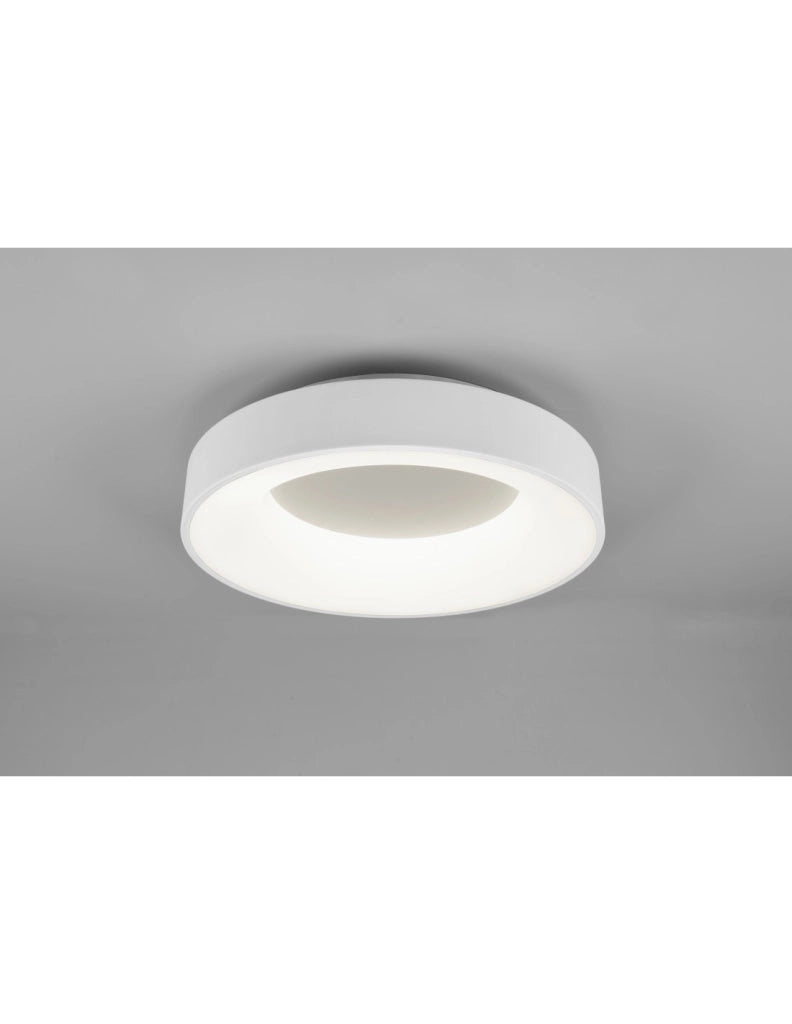 Plafoniera Girona Led 27w Dimmerabile Bianco Ø45 cm Trio Lighting
