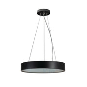 Lampadario Jasmin Kanlux nero legno/vetro 3xE27 20W