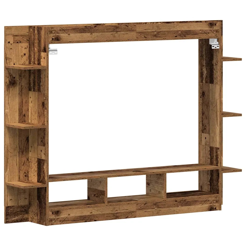 Mobile TV-Credenza per TV-Console TV Legno vecchio 152 x 22 x 113 cm Legno multistrato