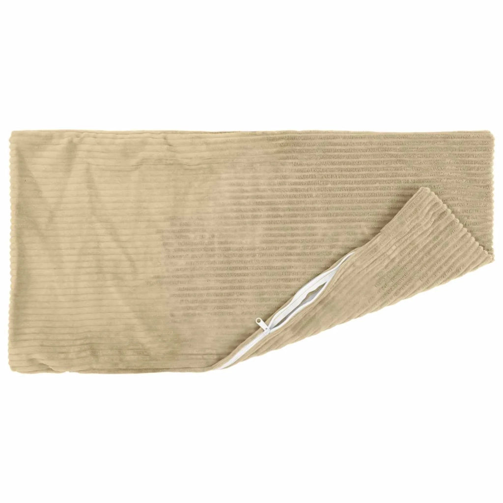 Federa 2 pcs HEERLEN Verde Grigio 40 x 60 cm corduroy 909213