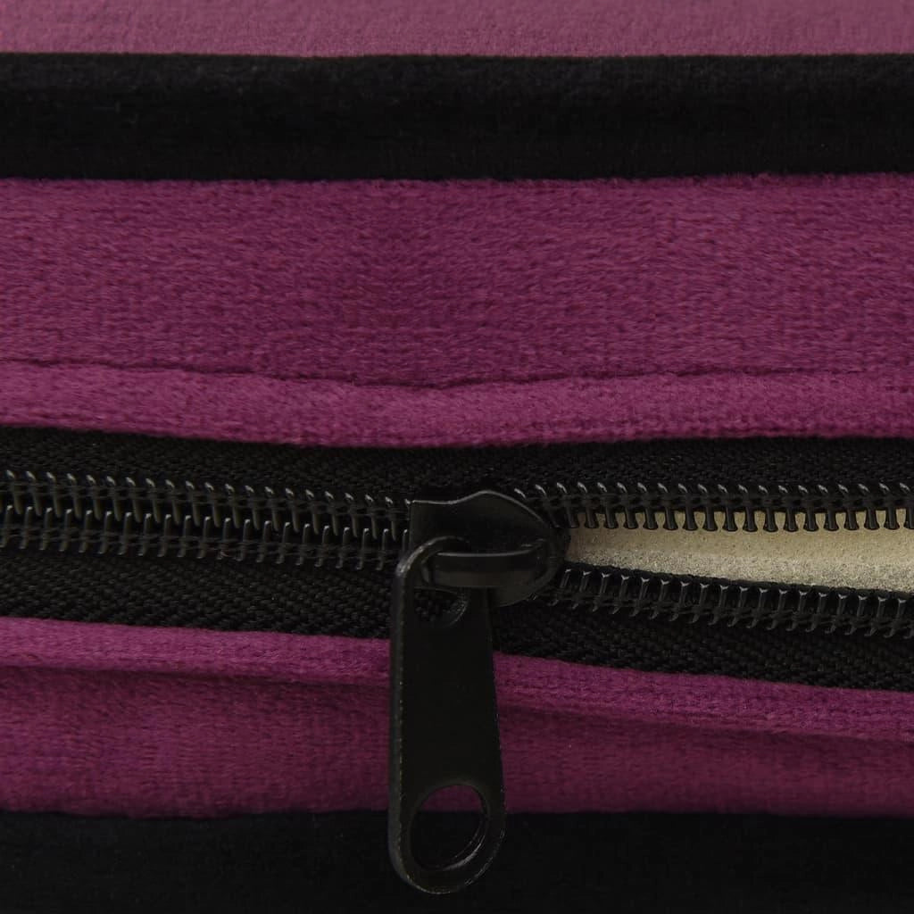 Divano per cani 67 cm in peluche bordeaux 02_0000117