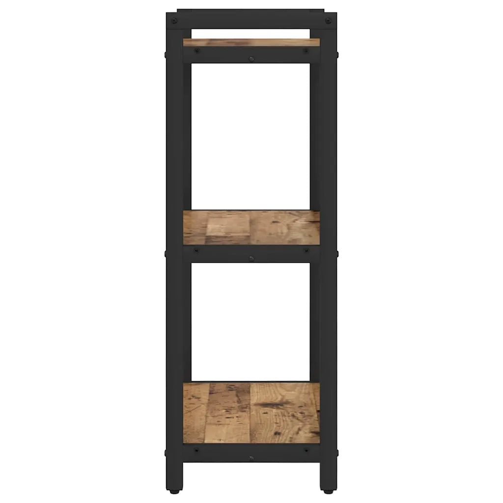 vidaXL Libreria Legno vecchio 40 x 30 x 83 cm Legno multistrato