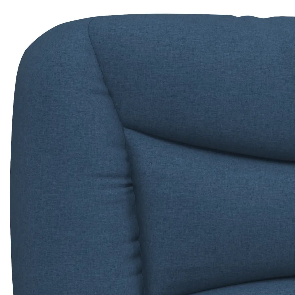 Cuscino Testiera Hvar Blu 90 cm in Tessuto CFW5333294