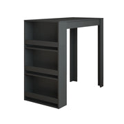 Vicco Tavolo da bar Antracite 57 x 117 cm