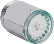 Sensore di Temperatura LED per Rubinetto con 3 Colori Cambiante e Controllo Flusso Acqua - Adatto per Wastafel Bagno con Filtro a Maglia