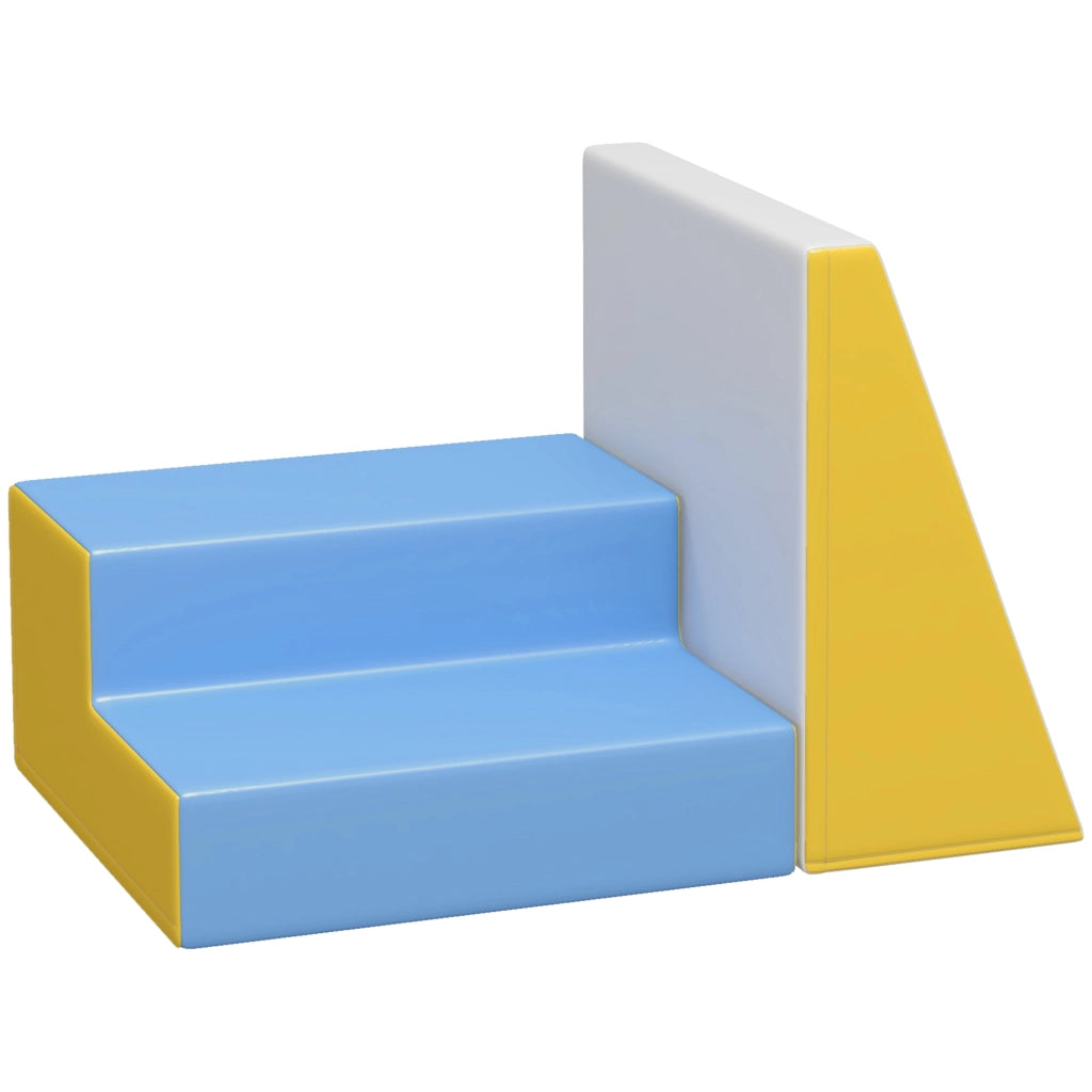 Parcours motricit¨¦ b¨¦b¨¦ modulabile 2 blocchi di schiuma giganti 50x50x25 cm multicolore ¨C zephmum ¨C giocattoli di arrampicata
